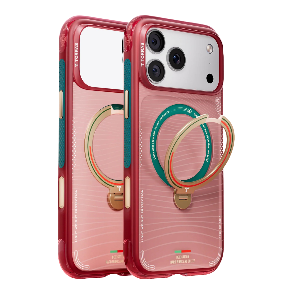 Torras Apple iPhone 17 Pro OStand Q3 Air World Cup Serisi Magsafe Kılıf