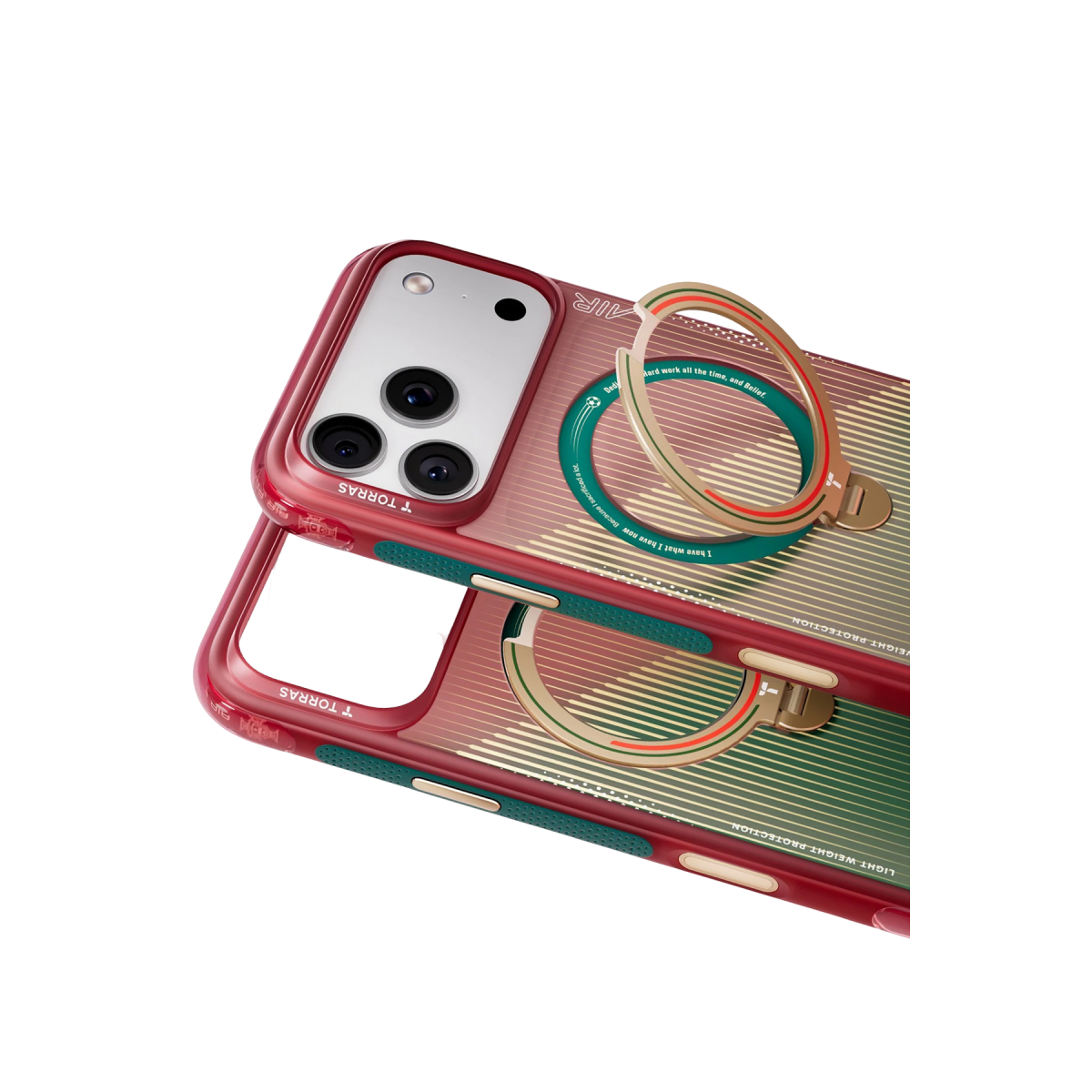 Torras Apple iPhone 17 Pro OStand Q3 Air World Cup Serisi Magsafe Kılıf