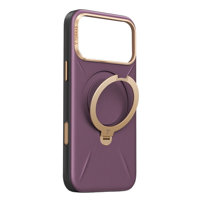 Torras Apple iPhone 18 Pro Max O Stand Spin VegSkin Serisi Magsafe Kılıf