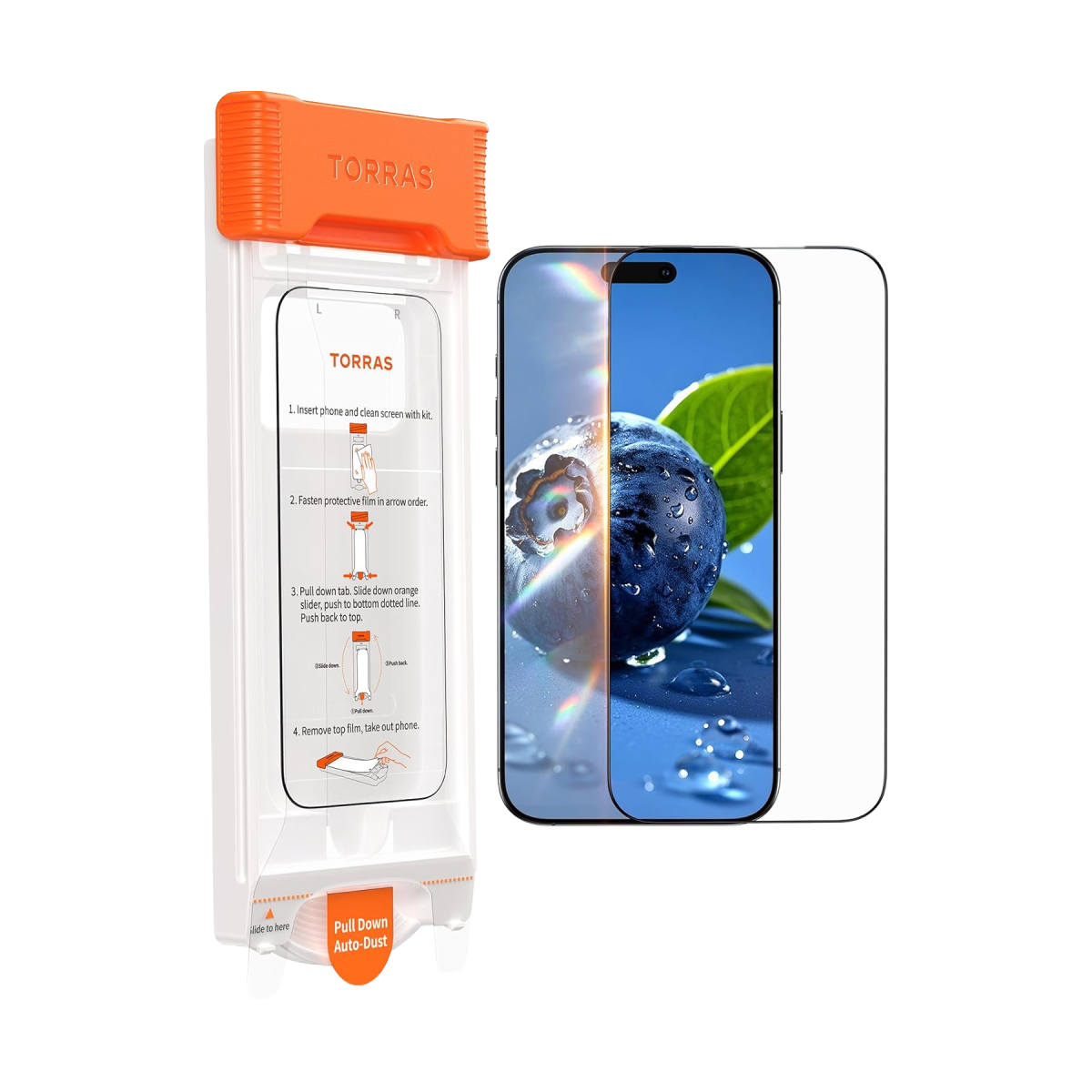Torras Apple iPhone 18 Pro Max OrigArmor Cam Ekran Koruyucu