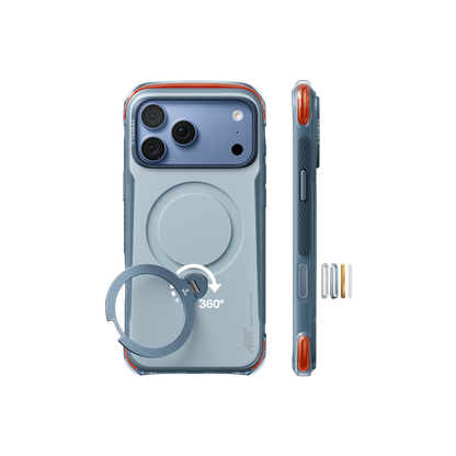 Torras Apple iPhone 18 Pro Max Ostand Q3 Air Pro Standlı Magsafe Kapak
