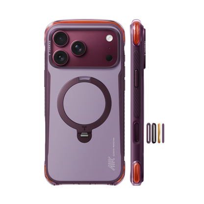 Torras Apple iPhone 18 Pro Max Ostand Q3 Air Pro Standlı Magsafe Kapak