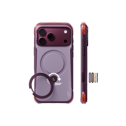 Torras Apple iPhone 18 Pro Max Ostand Q3 Air Pro Standlı Magsafe Kapak