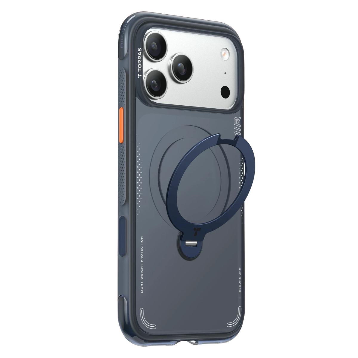 Torras Apple iPhone 18 Pro Max Ostand Q3 Air Standlı Magsafe Kapak