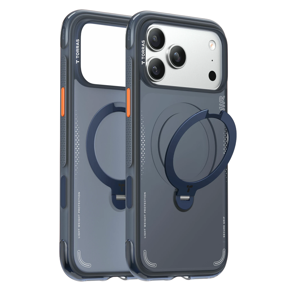 Torras Apple iPhone 18 Pro Max Ostand Q3 Air Standlı Magsafe Kapak