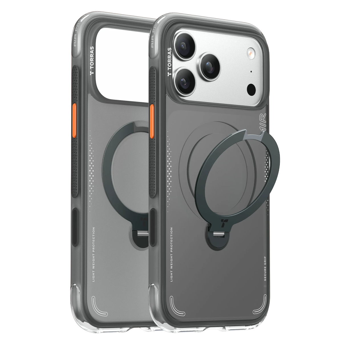 Torras Apple iPhone 18 Pro Max Ostand Q3 Air Standlı Magsafe Kapak