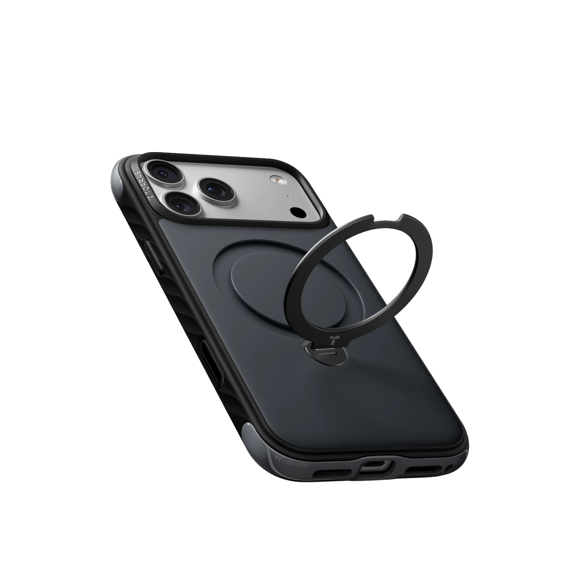 Torras Apple iPhone 18 Pro Max Ostand Q3 Rugg Standlı Magsafe Kapak