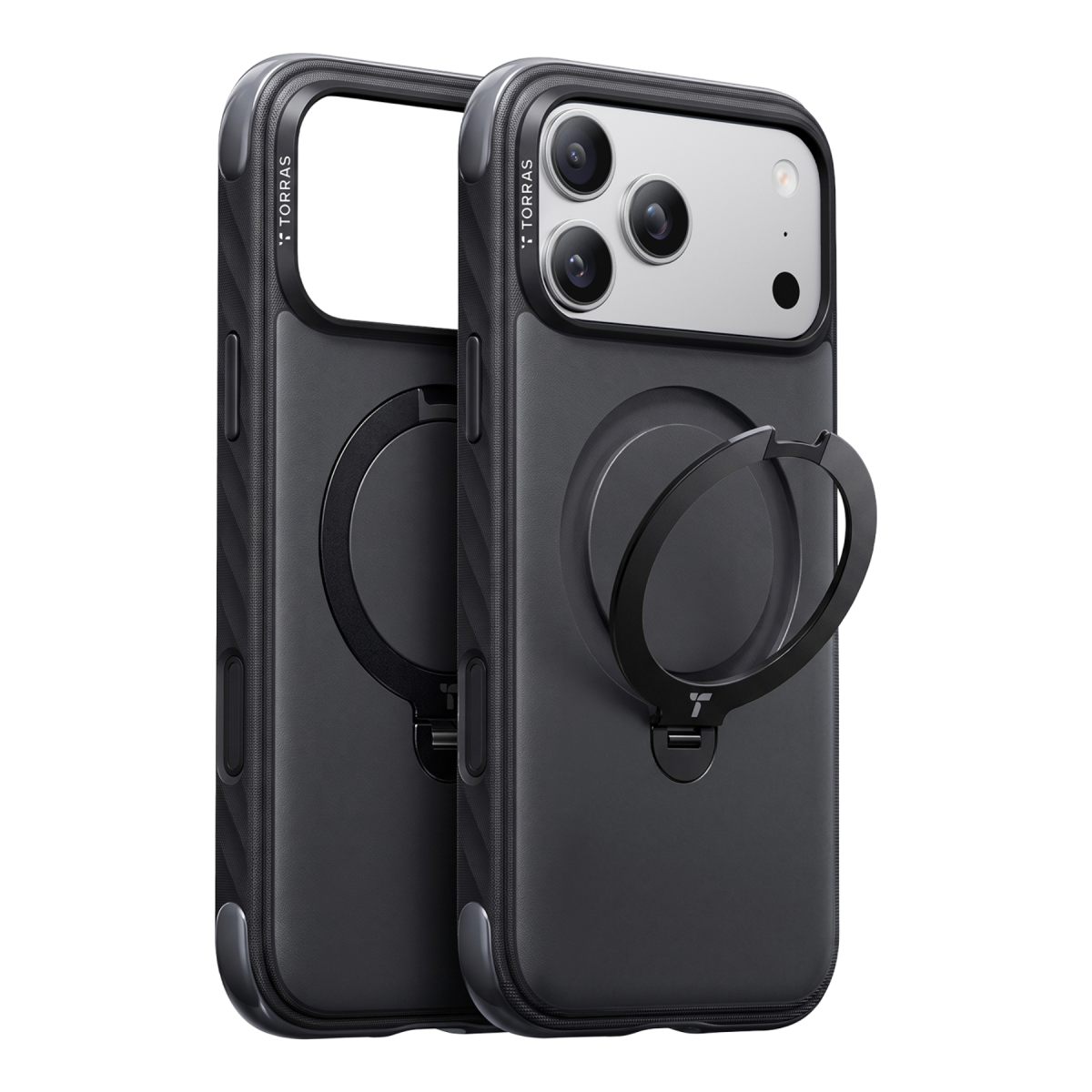 Torras Apple iPhone 18 Pro Max Ostand Q3 Rugg Standlı Magsafe Kapak