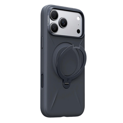 Torras Apple iPhone 18 Pro Max Ostand Q3 Silicone Standlı Magsafe Kapak