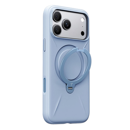 Torras Apple iPhone 18 Pro Max Ostand Q3 Silicone Standlı Magsafe Kapak