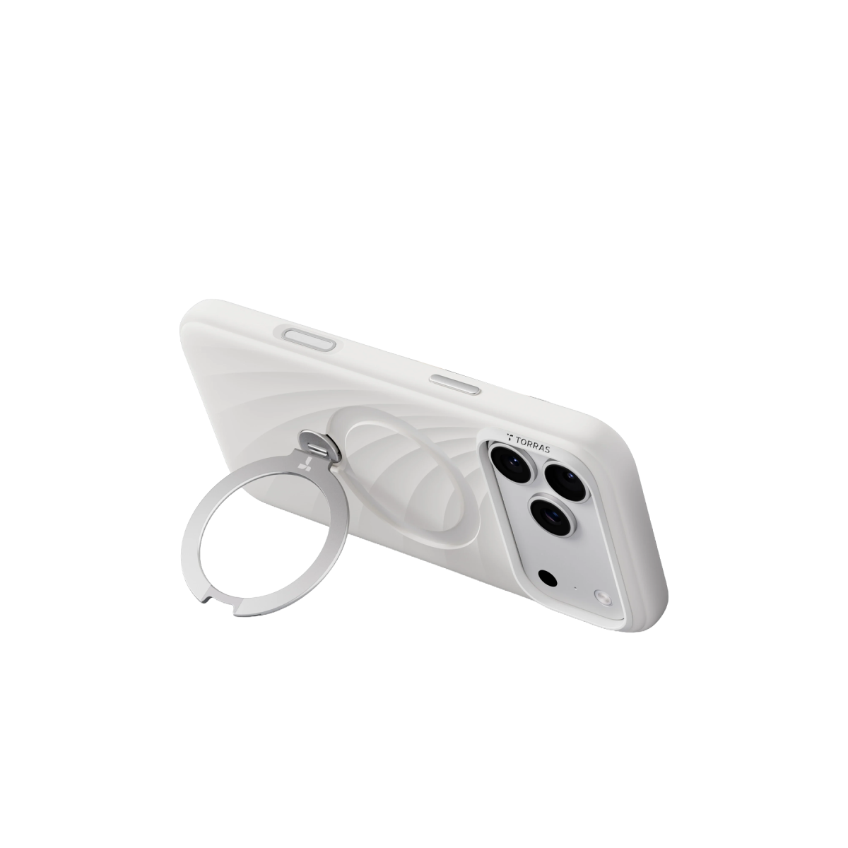 Torras Apple iPhone 18 Pro Max Ostand Q3 Silicone Wind Standlı Magsafe Kapak