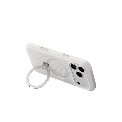 Torras Apple iPhone 18 Pro Max Ostand Q3 Silicone Wind Standlı Magsafe Kapak