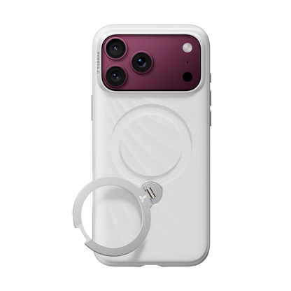 Torras Apple iPhone 18 Pro Max Ostand Q3 Silicone Wind Standlı Magsafe Kapak