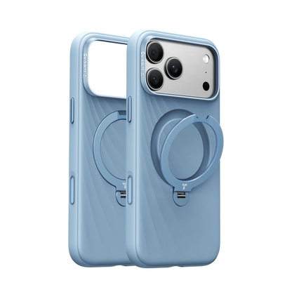 Torras Apple iPhone 18 Pro Max Ostand Q3 Silicone Wind Standlı Magsafe Kapak