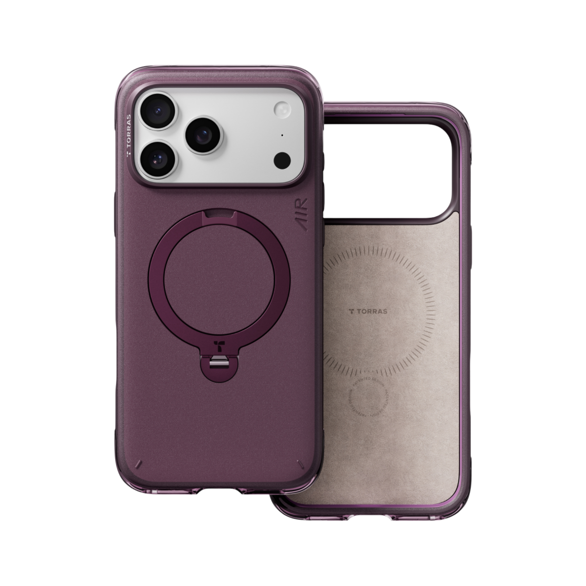 Torras Apple iPhone 18 Pro Max Q3 Air Essential Standlı Magsafe Kapak