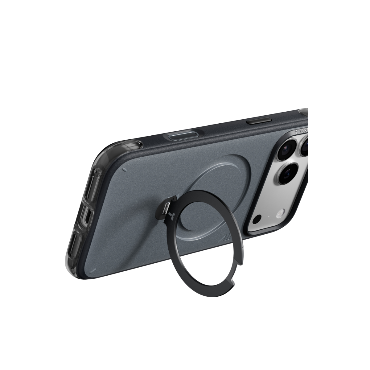 Torras Apple iPhone 18 Pro Max Q3 Air Essential Standlı Magsafe Kapak