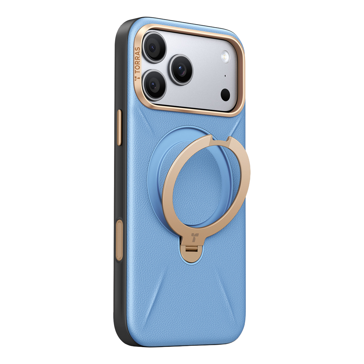 Torras Apple iPhone 18 Pro O Stand Spin VegSkin Serisi Magsafe Kılıf