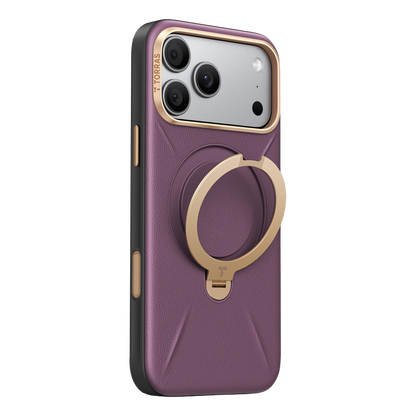 Torras Apple iPhone 18 Pro O Stand Spin VegSkin Serisi Magsafe Kılıf