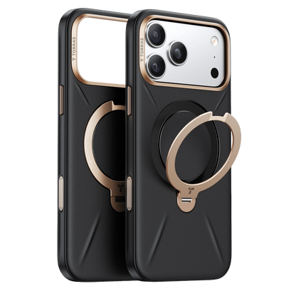 Torras Apple iPhone 18 Pro O Stand Spin VegSkin Serisi Magsafe Kılıf
