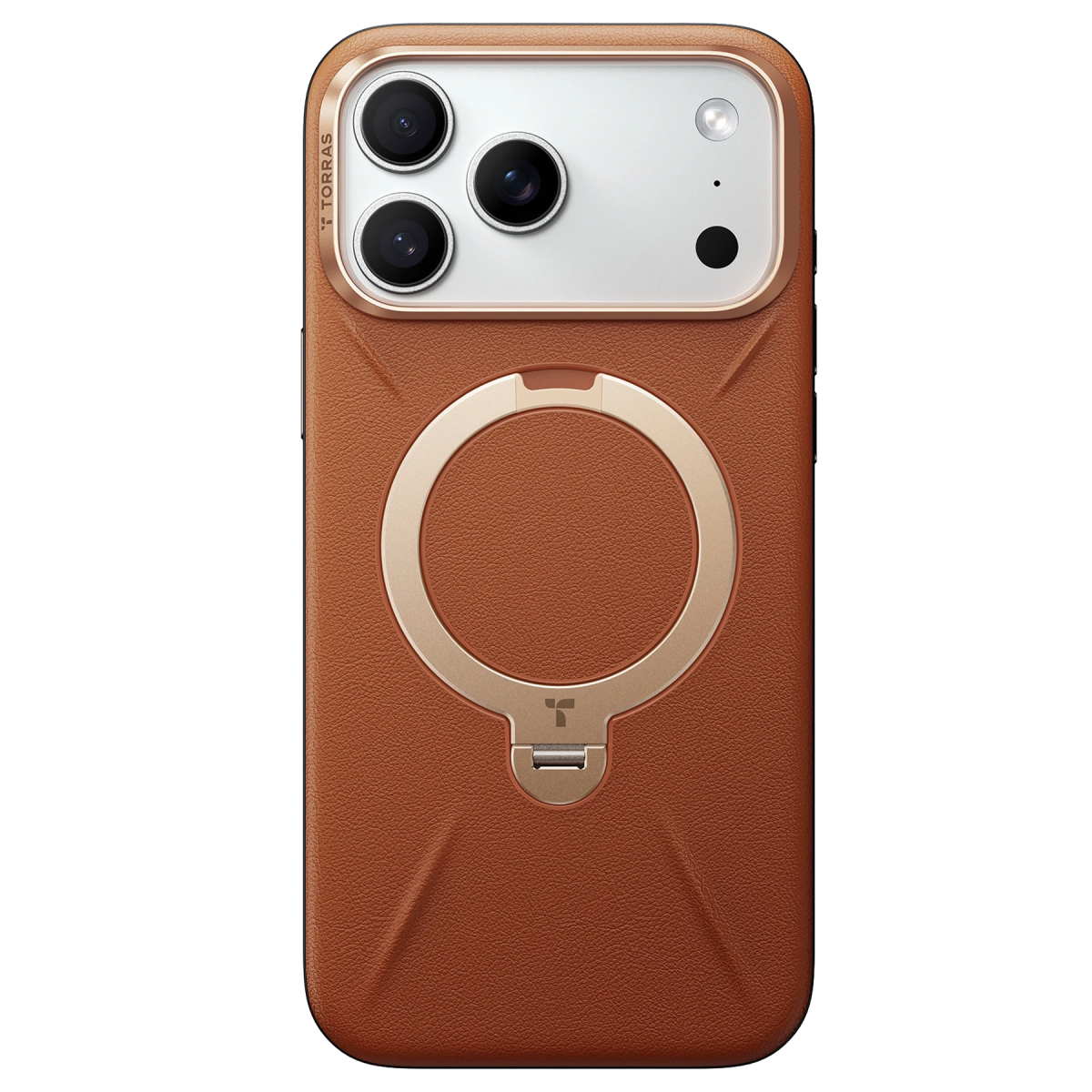 Torras Apple iPhone 18 Pro O Stand Spin VegSkin Serisi Magsafe Kılıf