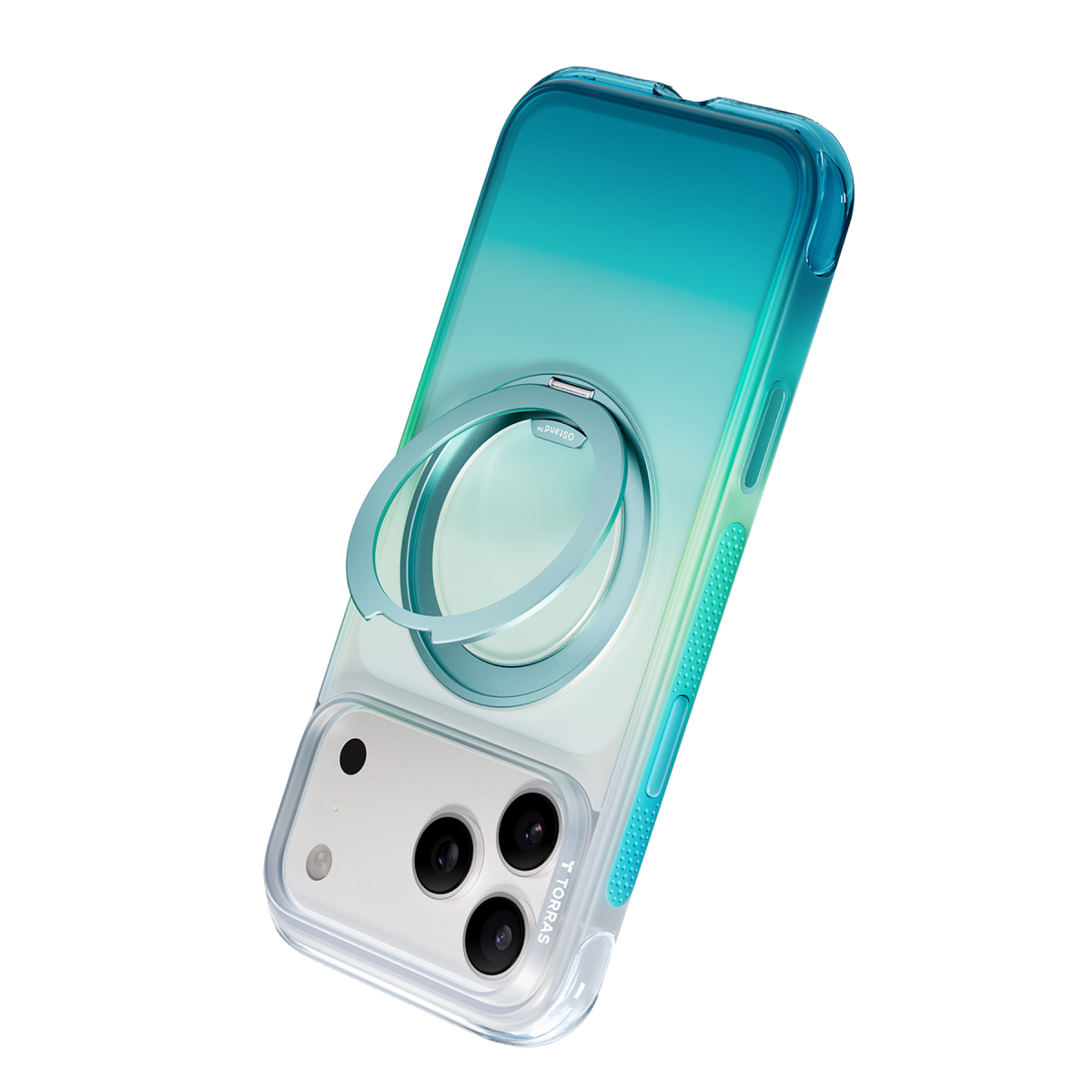 Torras Apple iPhone 18 Pro O3 Air Gradient Standlı Magsafe Kapak