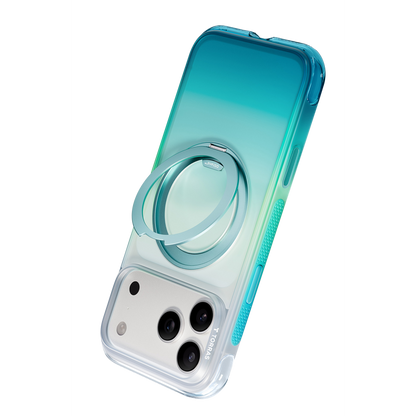 Torras Apple iPhone 18 Pro O3 Air Gradient Standlı Magsafe Kapak