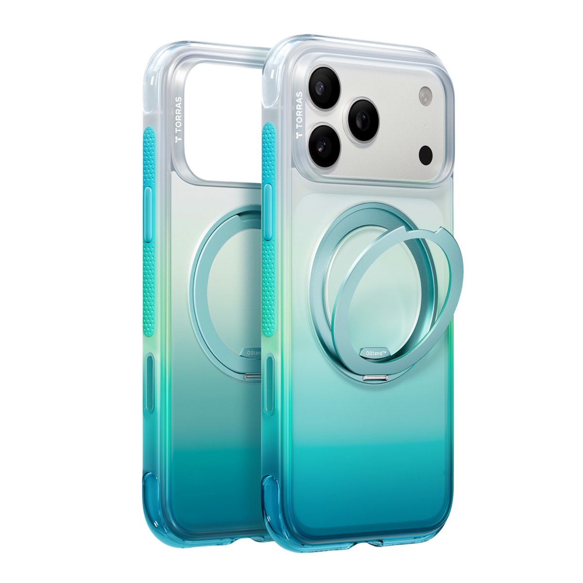 Torras Apple iPhone 18 Pro O3 Air Gradient Standlı Magsafe Kapak
