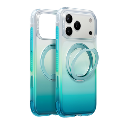 Torras Apple iPhone 18 Pro O3 Air Gradient Standlı Magsafe Kapak