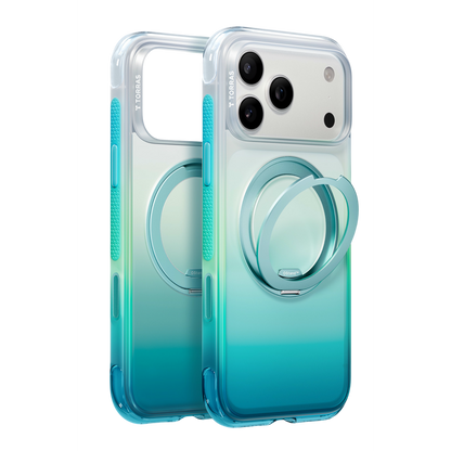 Torras Apple iPhone 18 Pro O3 Air Gradient Standlı Magsafe Kapak