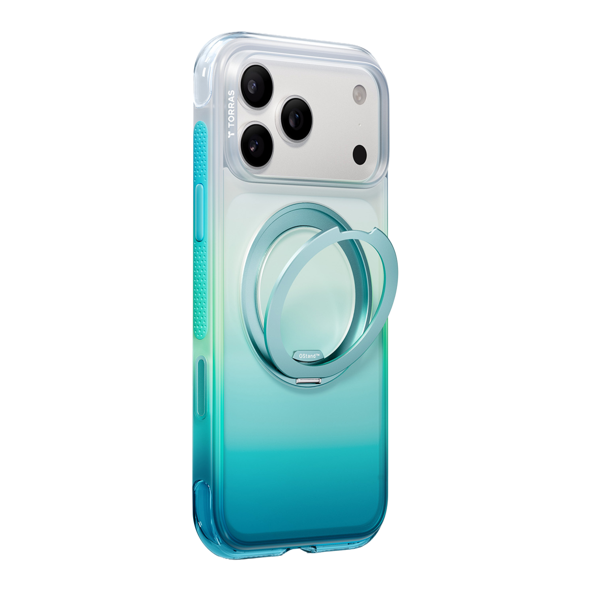 Torras Apple iPhone 18 Pro O3 Air Gradient Standlı Magsafe Kapak