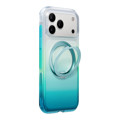 Torras Apple iPhone 18 Pro O3 Air Gradient Standlı Magsafe Kapak