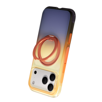 Torras Apple iPhone 18 Pro O3 Air Gradient Standlı Magsafe Kapak