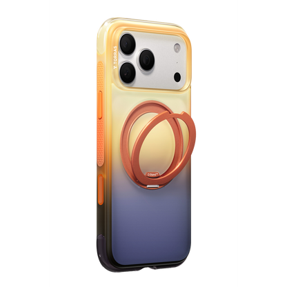 Torras Apple iPhone 18 Pro O3 Air Gradient Standlı Magsafe Kapak