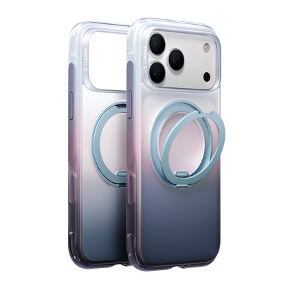 Torras Apple iPhone 18 Pro O3 Air Gradient Standlı Magsafe Kapak
