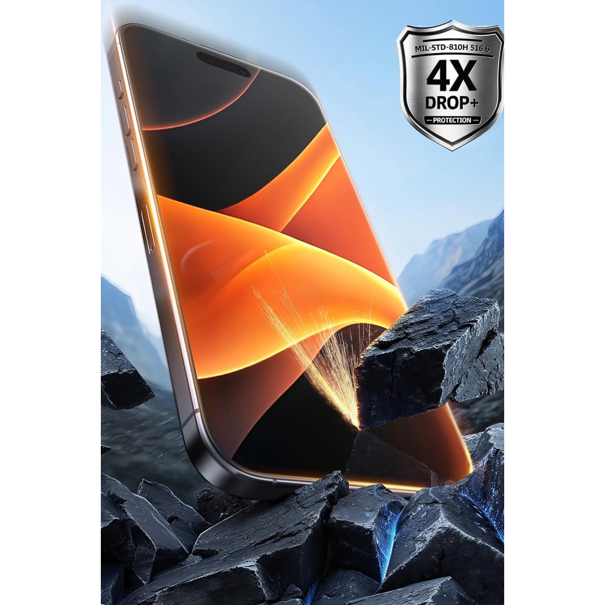 Torras Apple iPhone 18 Pro OrigArmor Cam Ekran Koruyucu