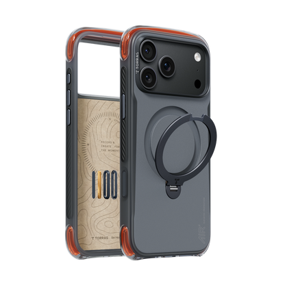 Torras Apple iPhone 18 Pro Ostand Q3 Air Pro Standlı Magsafe Kapak