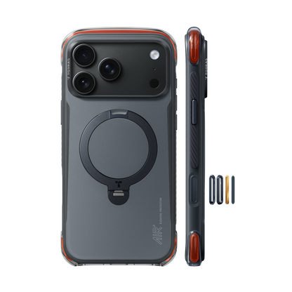 Torras Apple iPhone 18 Pro Ostand Q3 Air Pro Standlı Magsafe Kapak