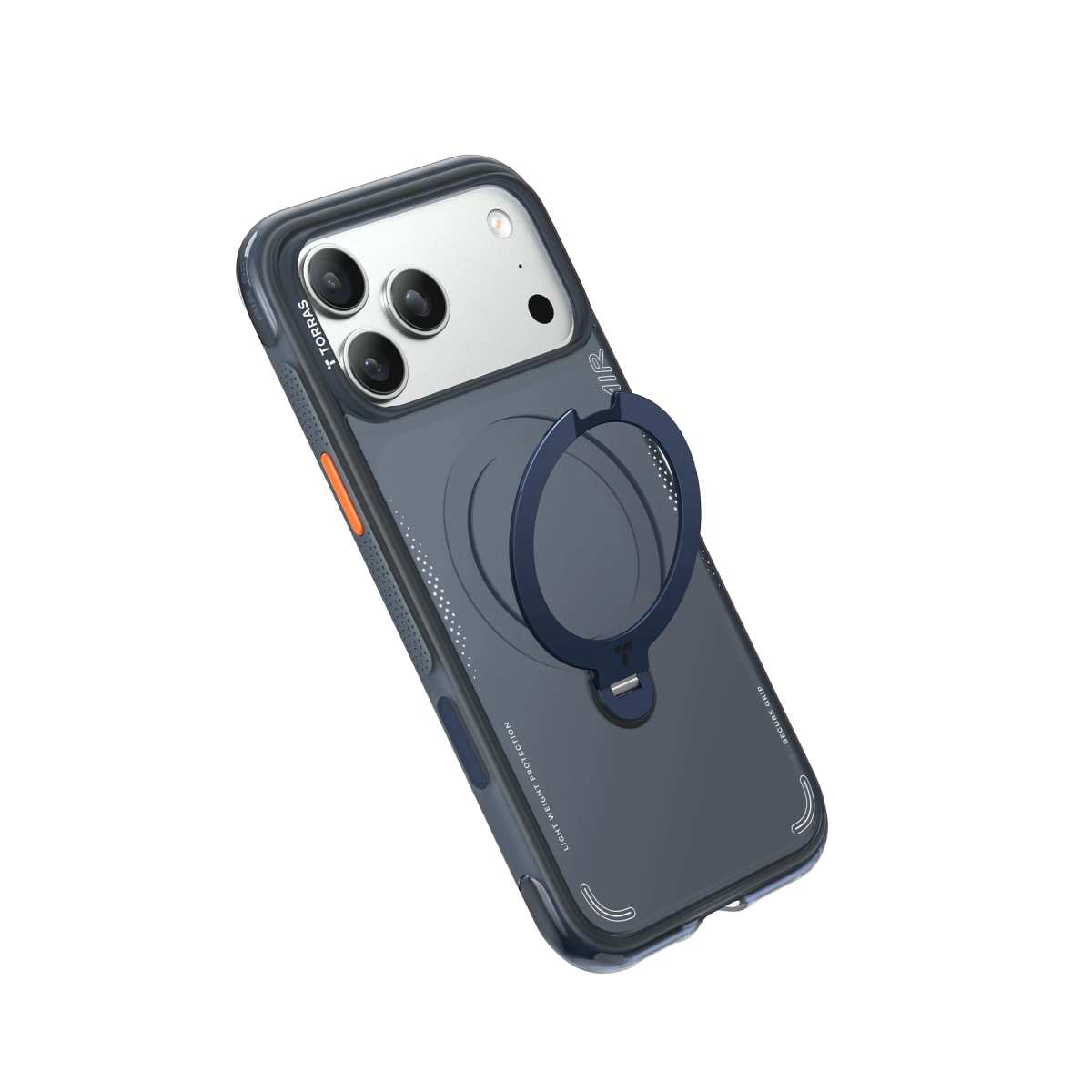Torras Apple iPhone 18 Pro Ostand Q3 Air Standlı Magsafe Kapak