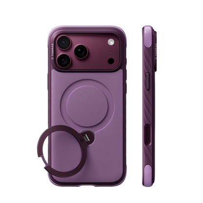 Torras Apple iPhone 18 Pro Ostand Q3 Rugg Standlı Magsafe Kapak