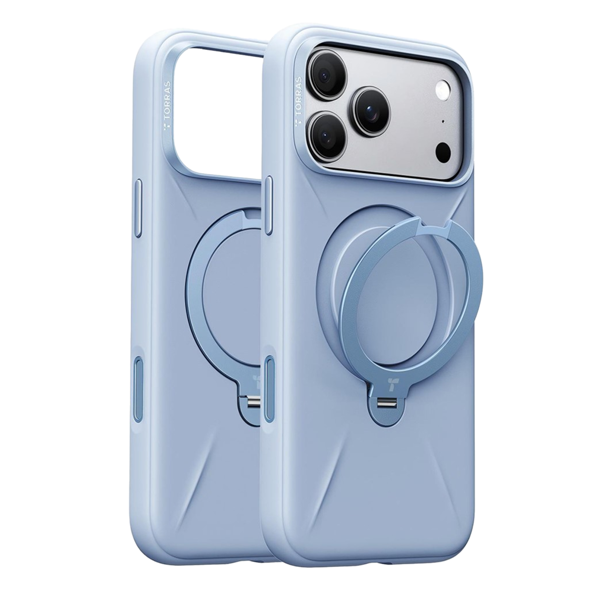 Torras Apple iPhone 18 Pro Ostand Q3 Silicone Standlı Magsafe Kapak