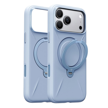 Torras Apple iPhone 18 Pro Ostand Q3 Silicone Standlı Magsafe Kapak