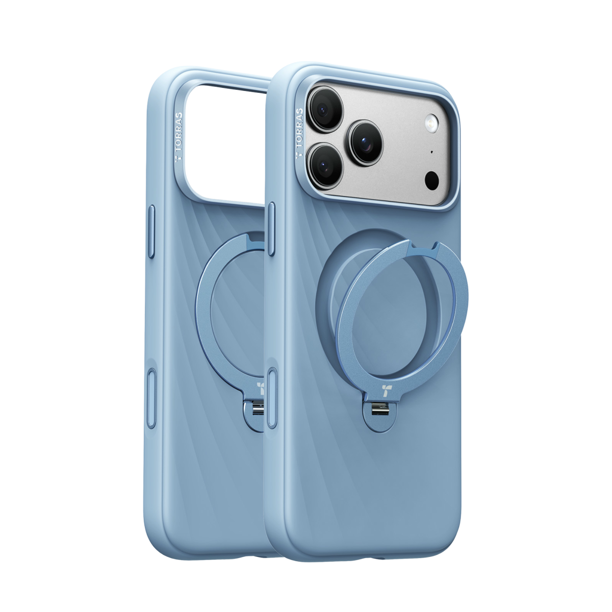Torras Apple iPhone 18 Pro Ostand Q3 Silicone Wind Standlı Magsafe Kapak