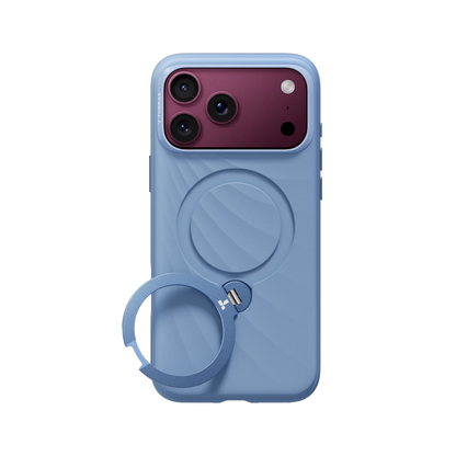 Torras Apple iPhone 18 Pro Ostand Q3 Silicone Wind Standlı Magsafe Kapak
