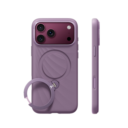 Torras Apple iPhone 18 Pro Ostand Q3 Silicone Wind Standlı Magsafe Kapak
