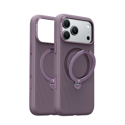 Torras Apple iPhone 18 Pro Ostand Q3 Silicone Wind Standlı Magsafe Kapak