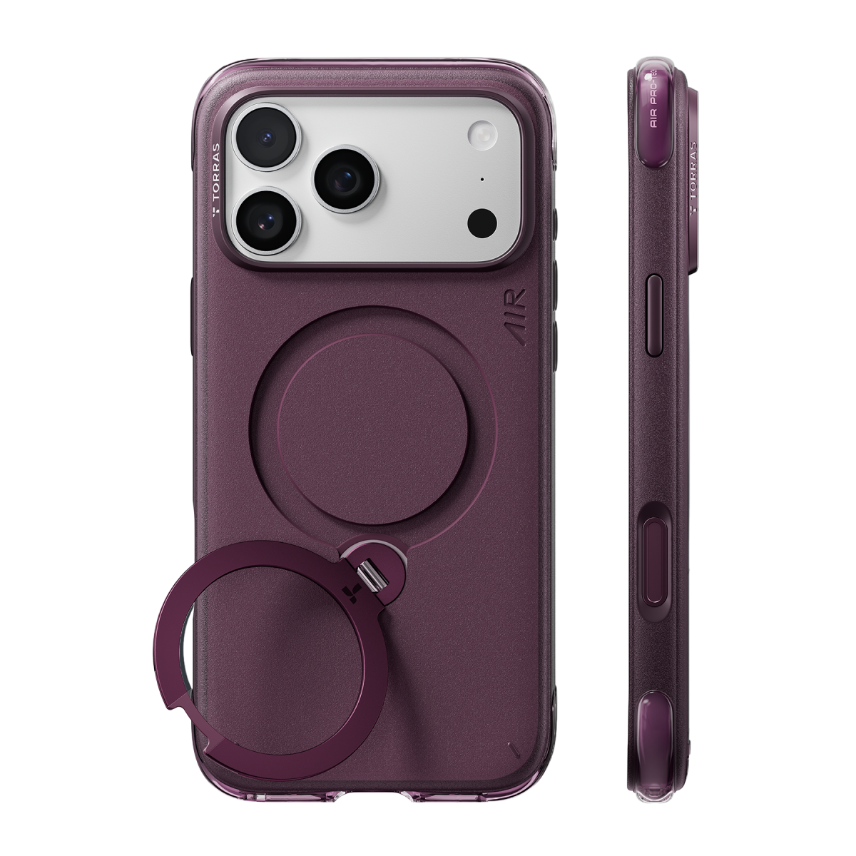 Torras Apple iPhone 18 Pro Q3 Air Essential Standlı Magsafe Kapak