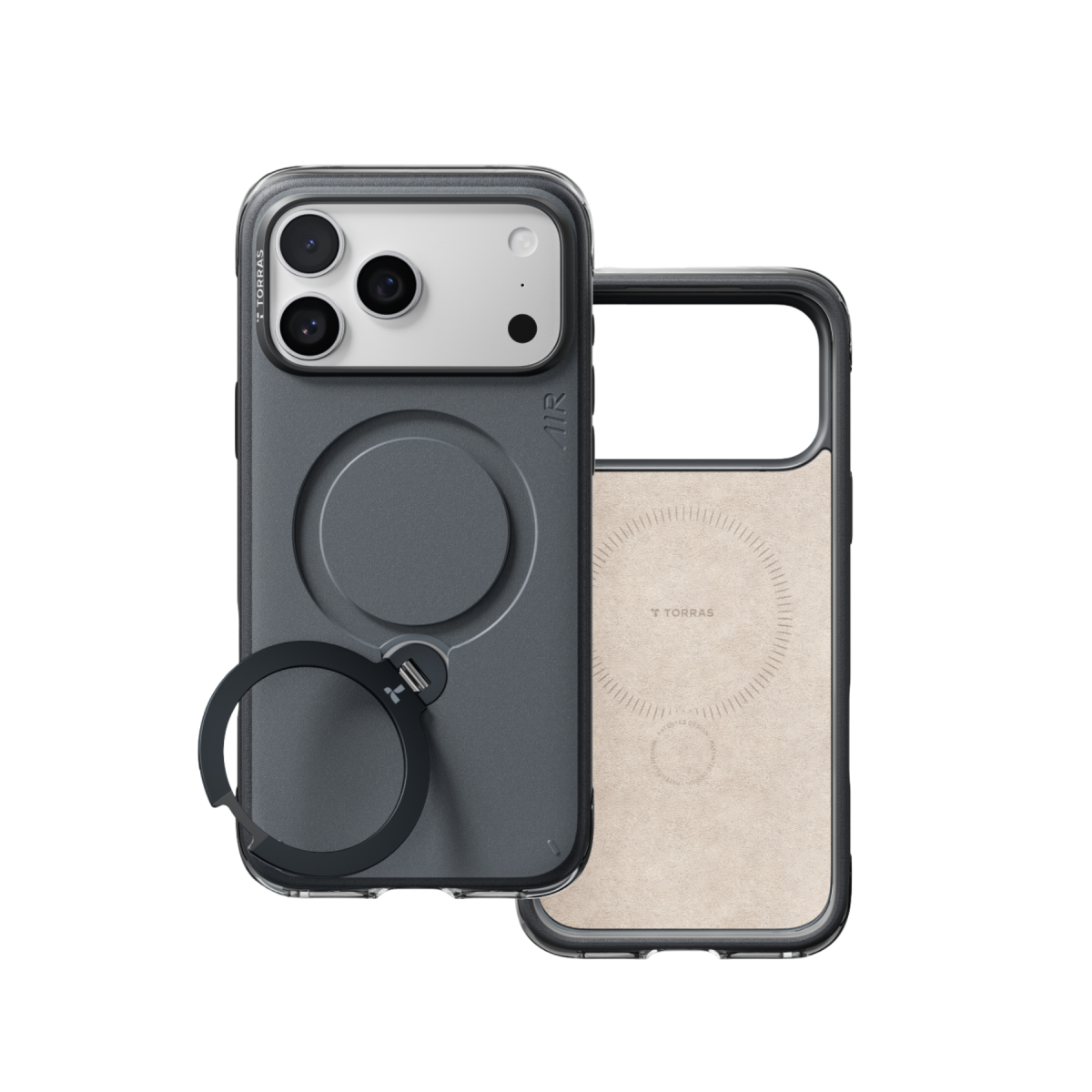 Torras Apple iPhone 18 Pro Q3 Air Essential Standlı Magsafe Kapak