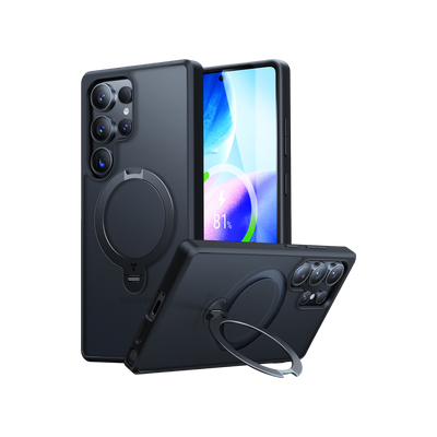 Torras Samsung Galaxy S25 Ultra O Stand Spin Serisi Magsafe Kılıf
