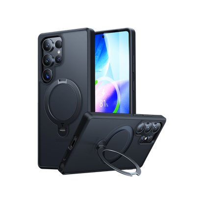 Torras Samsung Galaxy S25 Ultra O Stand Spin Serisi Magsafe Kılıf