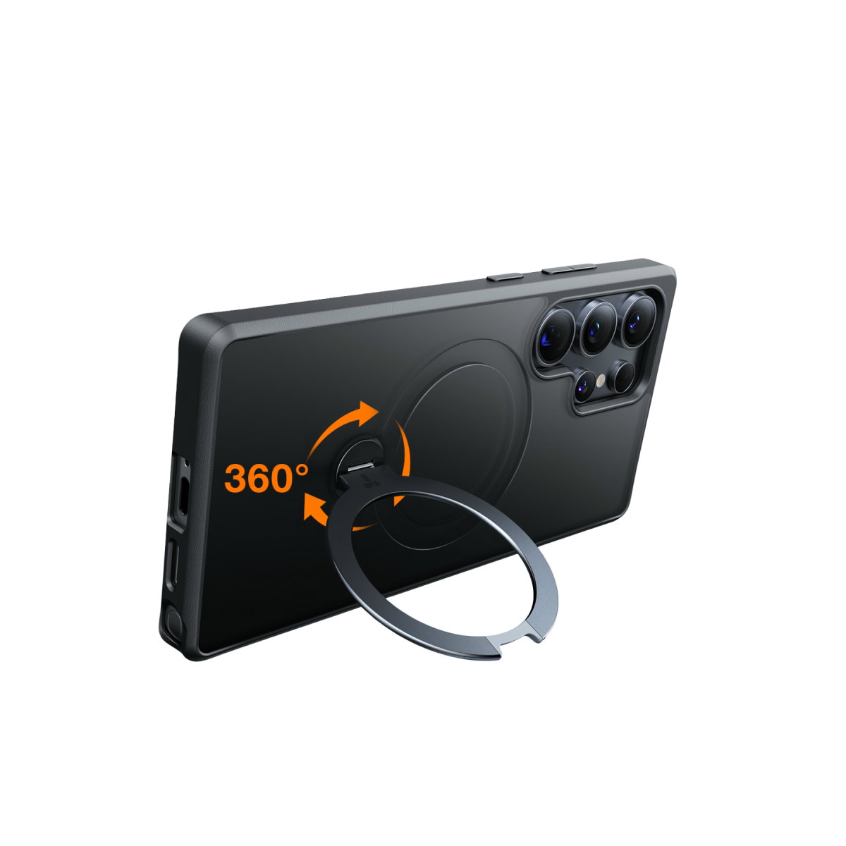 Torras Samsung Galaxy S25 Ultra O Stand Spin Serisi Magsafe Kılıf